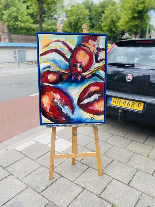 schilderij "Lovely Lobster"